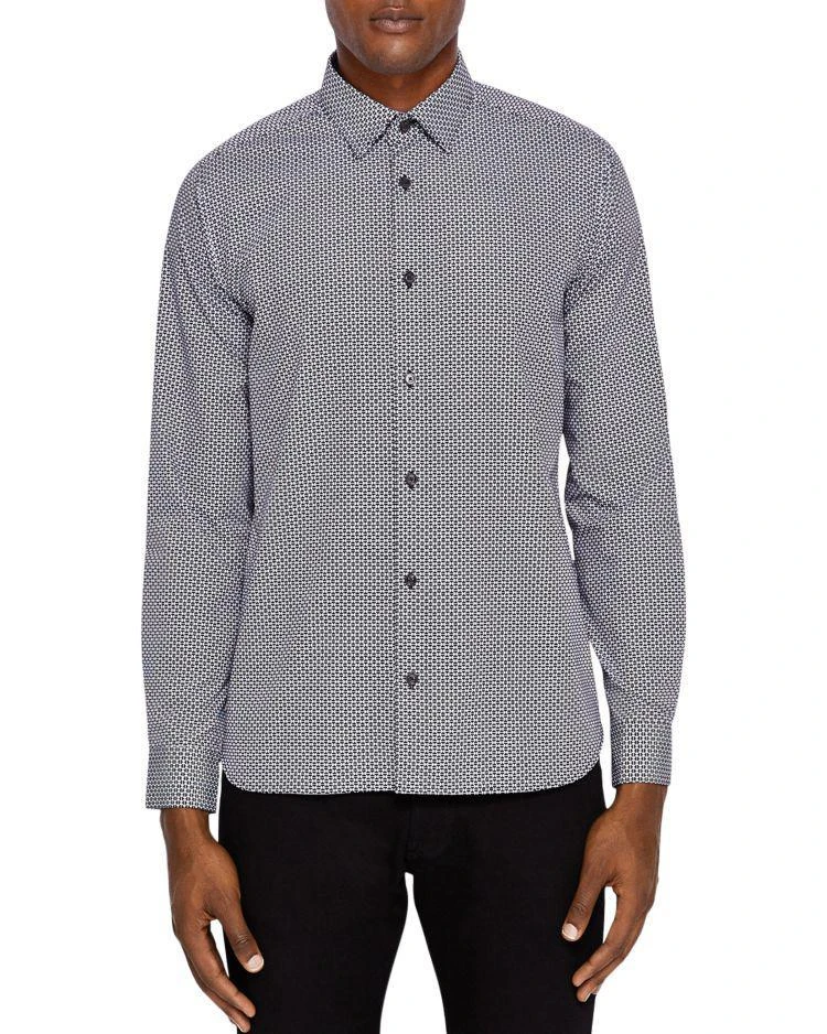 商品Ted Baker London|Ted Baker Kolma Core Regular Fit Button-Down Shirt,价格¥689,第1张图片
