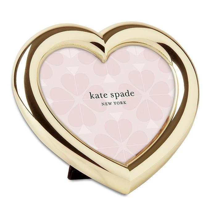 商品Kate Spade|Gold Heart Frame, 5.5" x 6.25",价格¥301,第2张图片详细描述