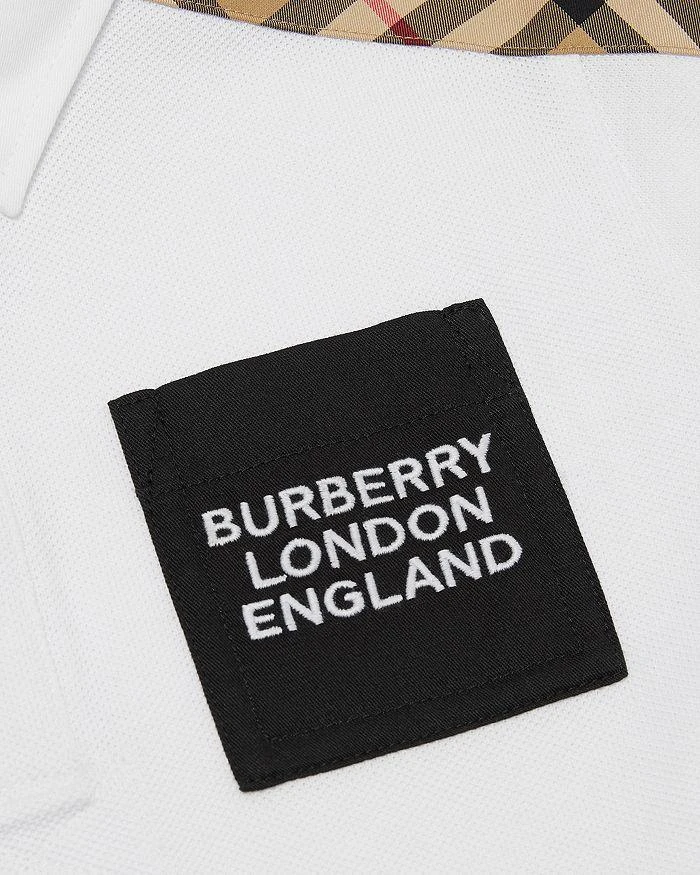 商品Burberry|Unisex Check Trim Polo Shirt - Baby,价格¥733,第4张图片详细描述