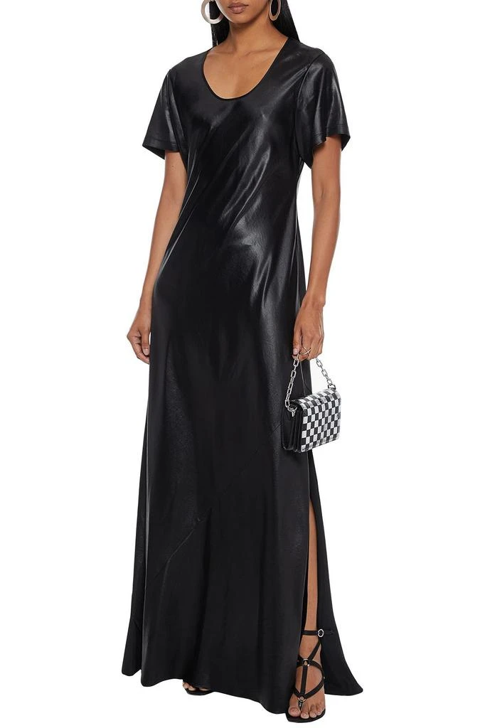 商品Alexander Wang|Washed-satin maxi dress,价格¥1124,第2张图片详细描述