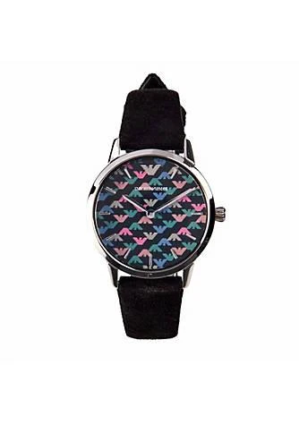 商品Emporio Armani|Armani Emporio Armani Ar11261 Quartz Black Eagle Pattern Dial Watch,价格¥588,第1张图片