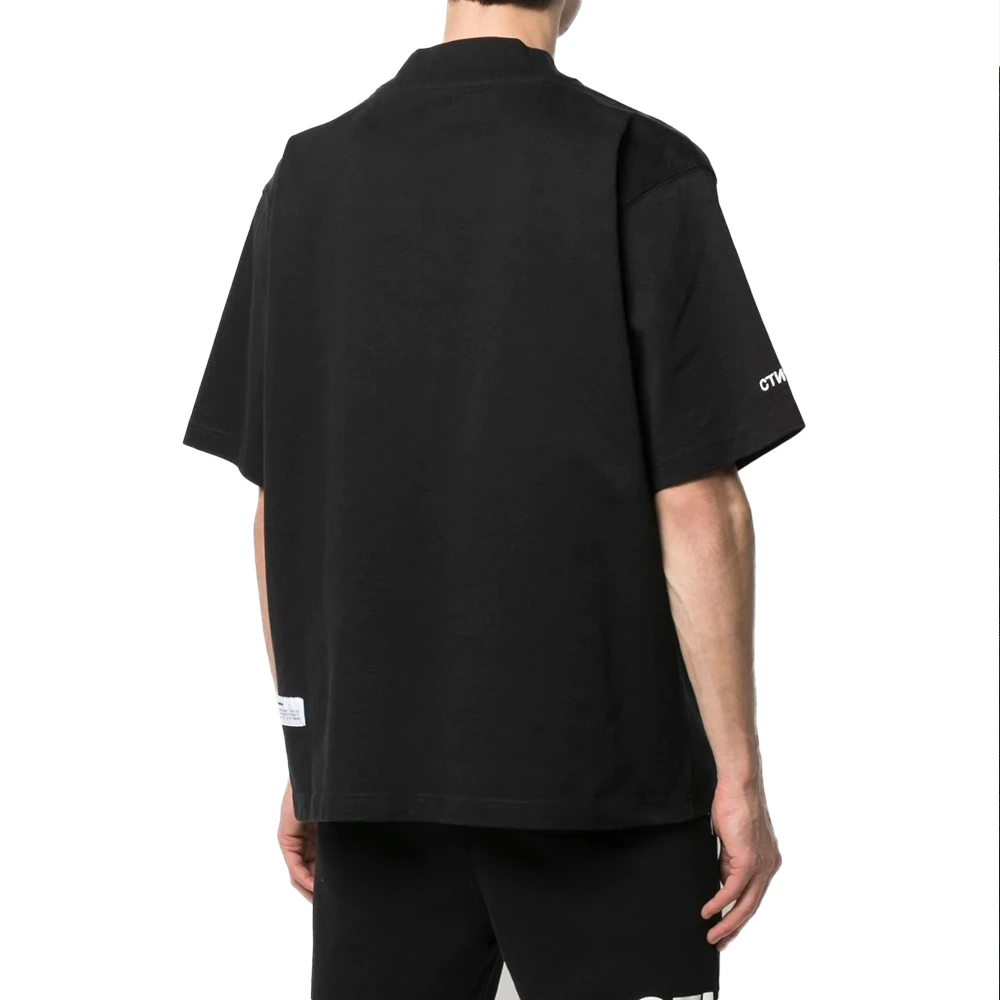 HERON PRESTON 黑色男士T恤 HMAA021R21JER001-1001 商品