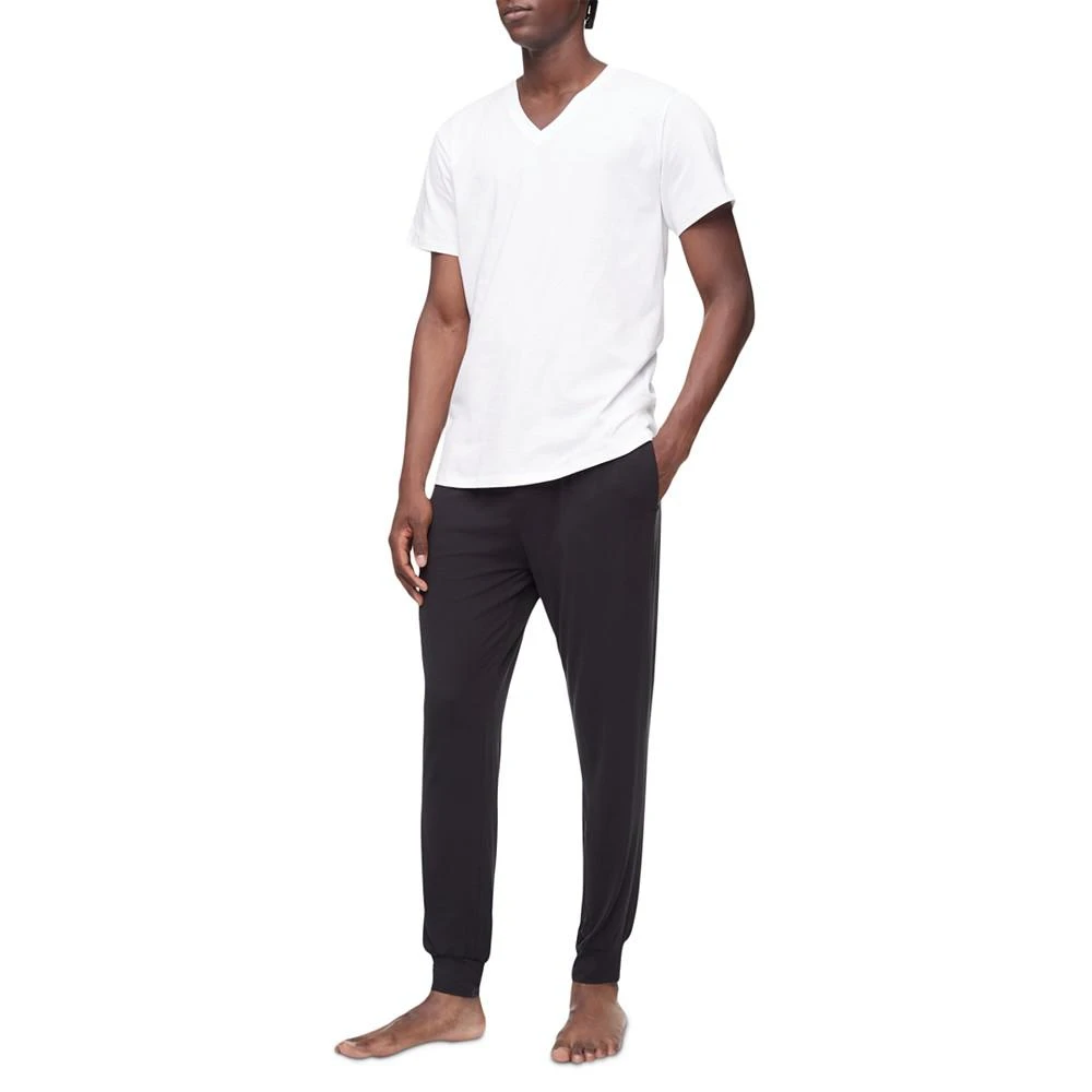 商品Calvin Klein|Men's 5-Pk. Cotton Classics V-Neck Undershirts, Created for Macy's,价格¥521,第4张图片详细描述