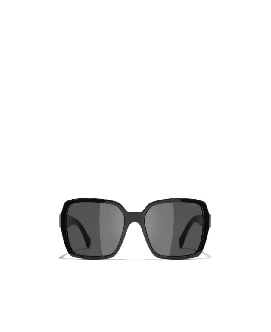 商品【商品预售7天】 Chanel|Chanel 女士太阳镜 5408C622S4 黑色,价格¥2757,第2张图片详细描述