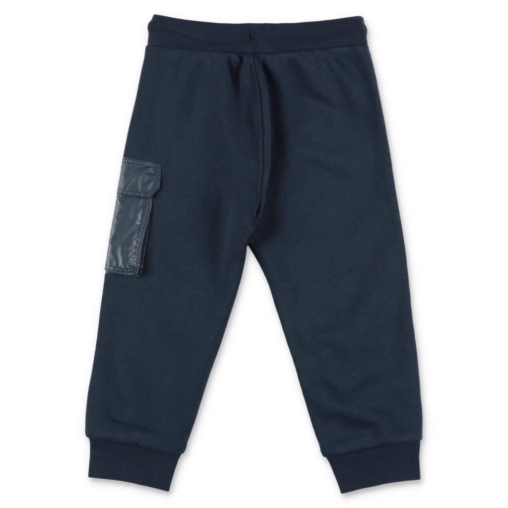 Hugo Boss Pantaloni Blu Navy In Felpa Di Cotone商品第3张图片规格展示