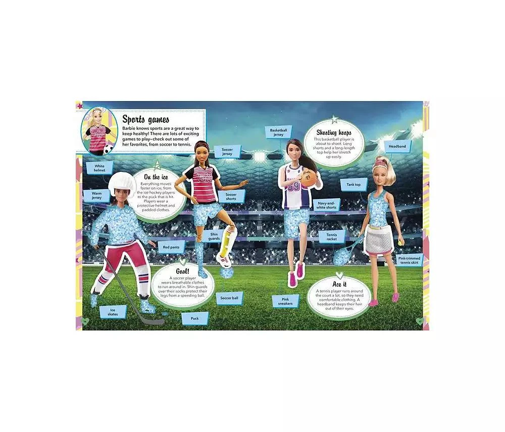 商品Barnes & Noble|Barbie Dress-Up Ultimate Sticker Collection by DK,价格¥97,第5张图片详细描述
