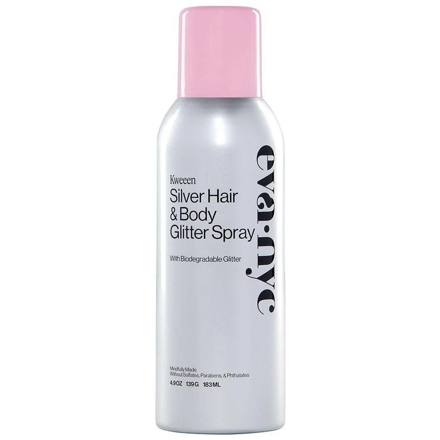 商品Eva NYC|Kweeen Silver Hair & Body Glitter Spray,价格¥112,第1张图片