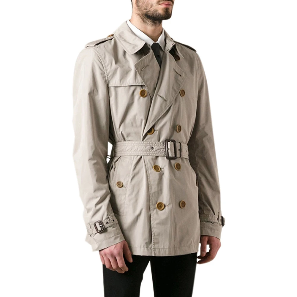 BURBERRY 杏色男士风衣 3902158 商品
