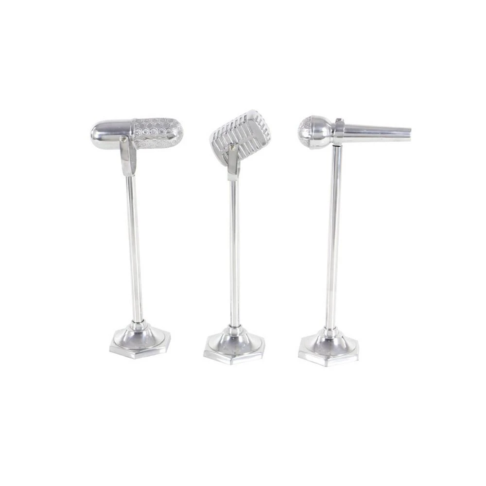 商品Rosemary Lane|Traditional Microphone Sculpture, Set of 3,价格¥1057,第5张图片详细描述