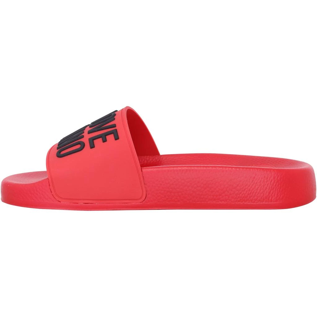商品Love Moschino|Love Moschino Love Slipper Red  JA28052G1CI14500 Men's,价格¥384,第3张图片详细描述