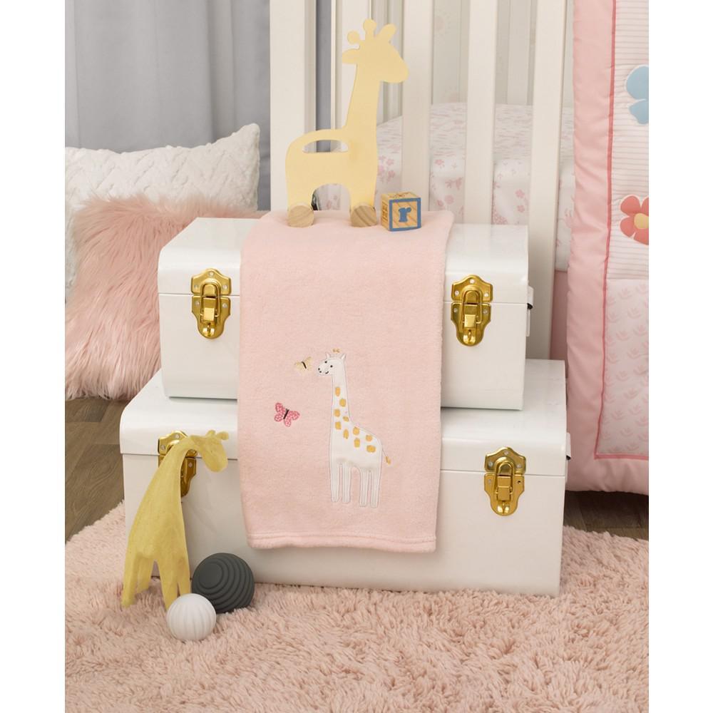 商品Macy's|Pretty Giraffes Super Soft Giraffe Baby Blanket,价格¥324,第5张图片详细描述