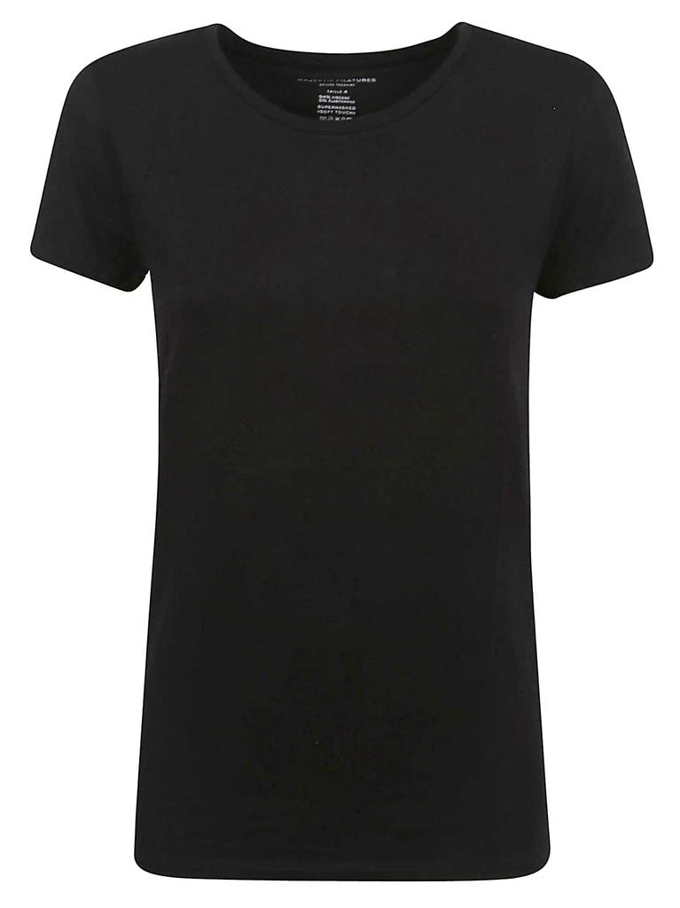 商品MAJESTIC FILATURES|Majestic Filatures Womens Black T-Shirt,价格¥1311,第1张图片