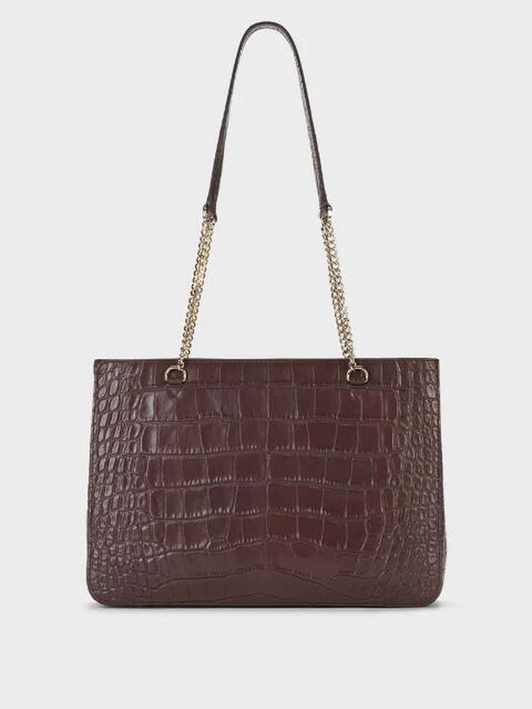 商品DKNY|Croc Embossed Leather Shopper,价格¥1126,第3张图片详细描述