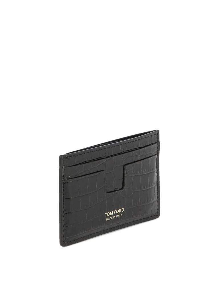 商品Tom Ford|Alligator Wallets & Card Holders Black,价格¥1559,第2张图片详细描述