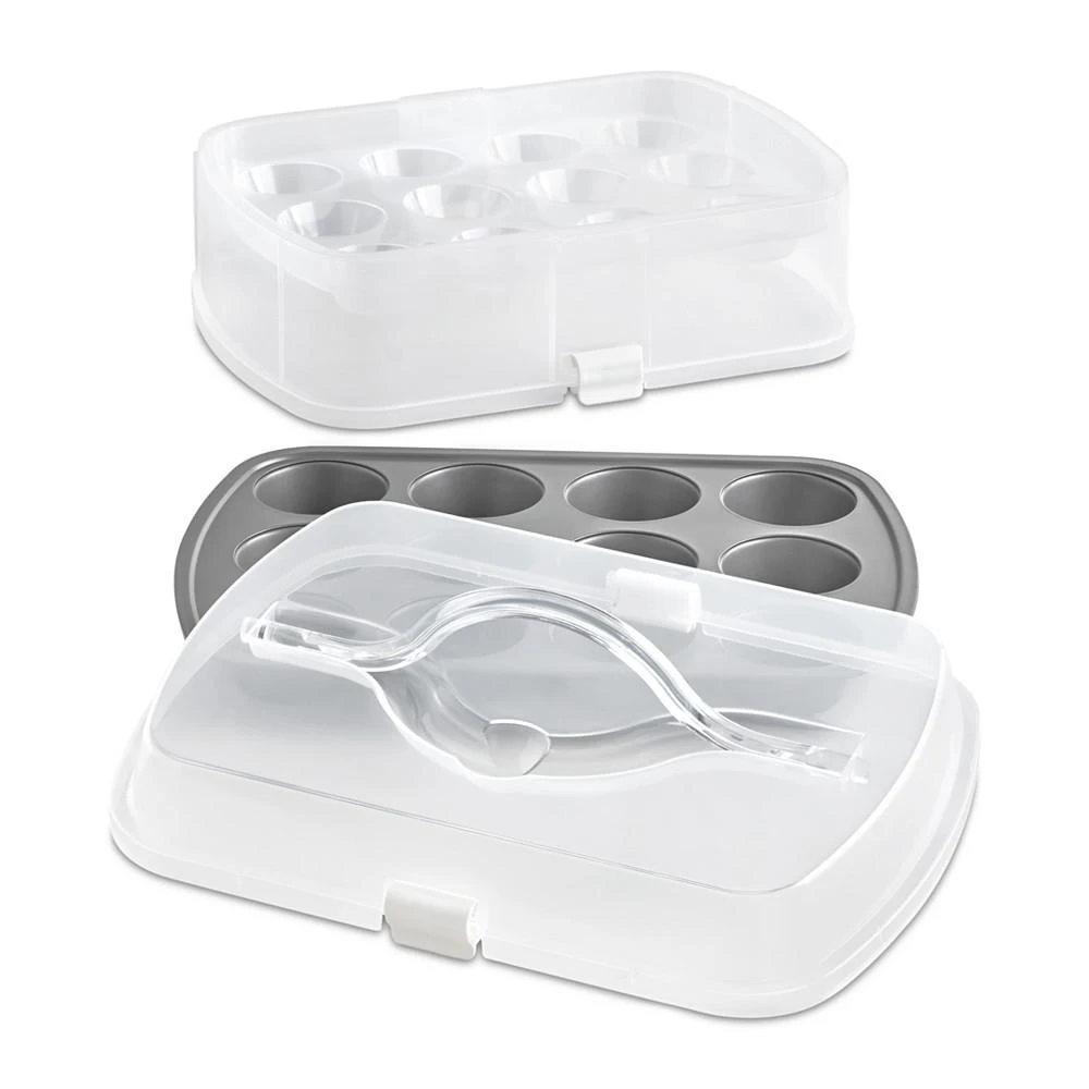 商品Martha Stewart|2-Tier Cupcake Carrier, Created for Macy's,价格¥112,第3张图片详细描述