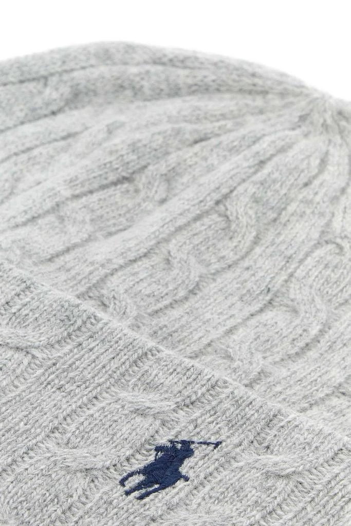商品Ralph Lauren|Polo Ralph Lauren Pony Embroidered Cable-Knit Beanie,价格¥654,第3张图片详细描述