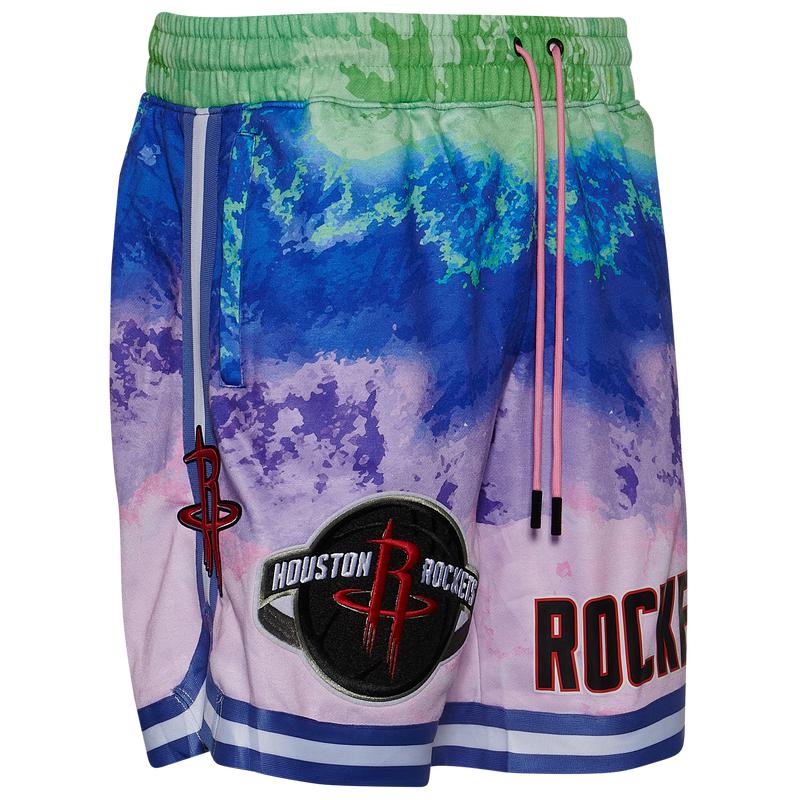 Pro Standard Rockets NBA Dye Shorts - Men's商品第3张图片规格展示