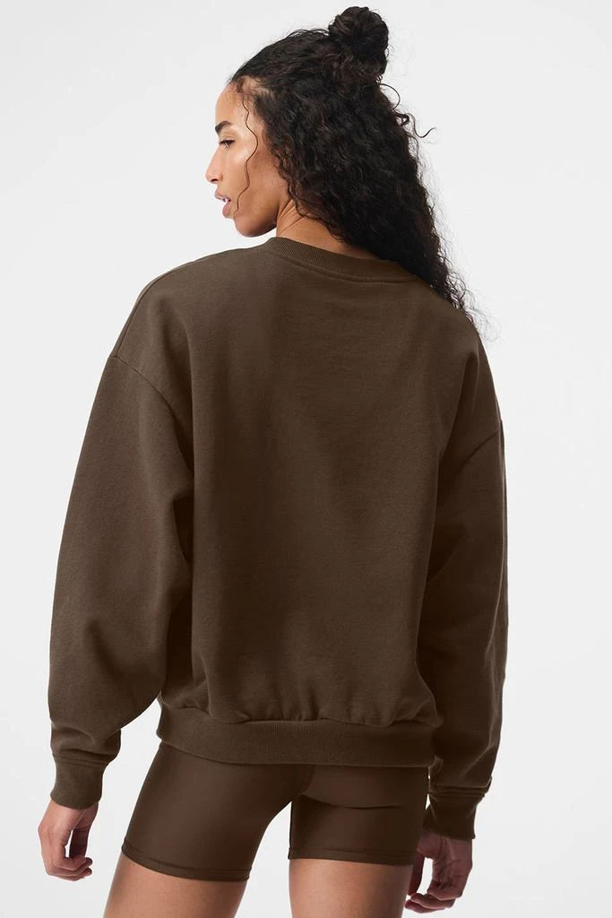 商品Alo|Accolade Crew Neck Pullover - Espresso,价格¥972,第2张图片详细描述