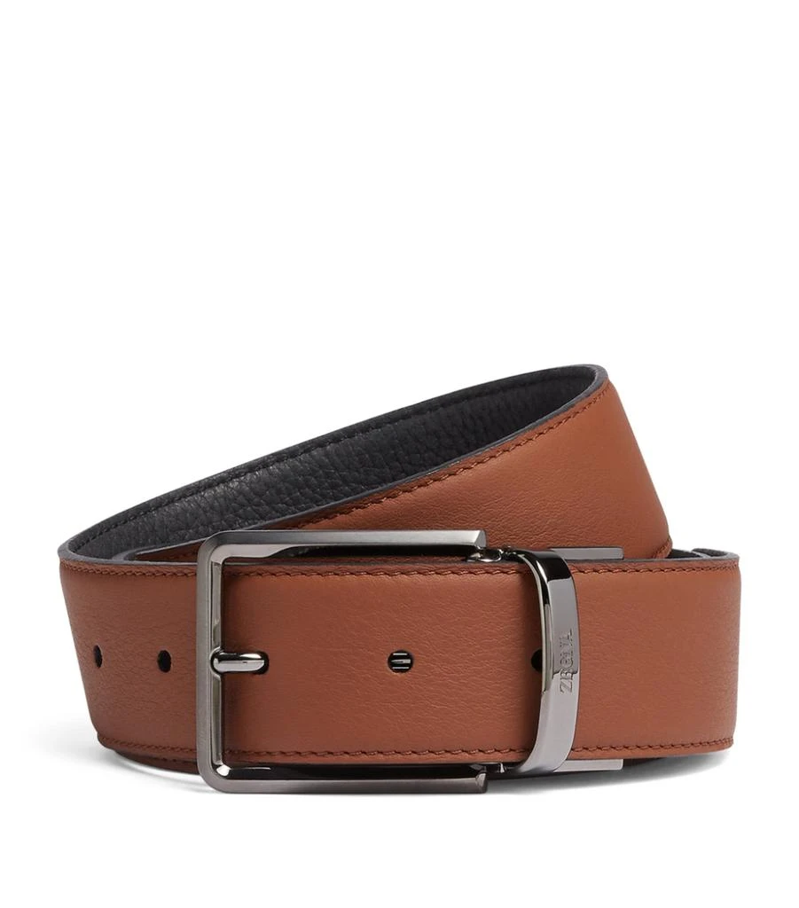 商品Zegna|Leather Belt,价格¥4086,第1张图片