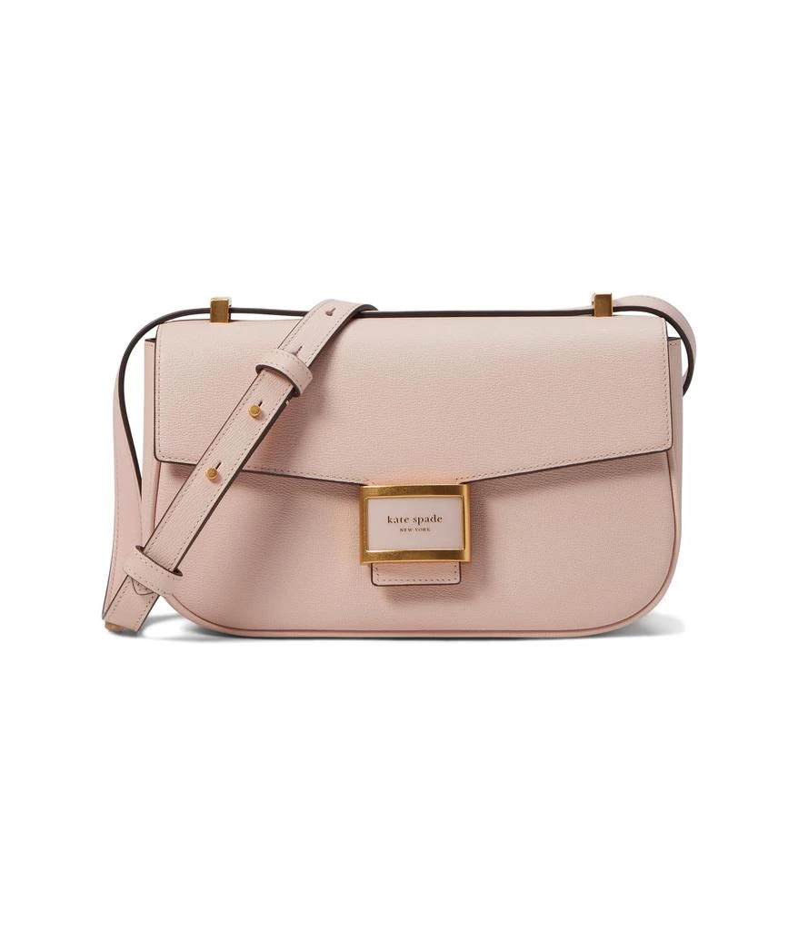 商品Kate Spade|【秋冬新品】中号单肩斜挎包 纹理皮革,价格¥1800,第1张图片