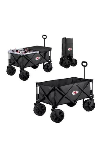 商品ONIVA|Nfl Kansas City Chiefs Adventure Wagon Elite All Terrain Portable Utility Wagon,价格¥3766,第1张图片