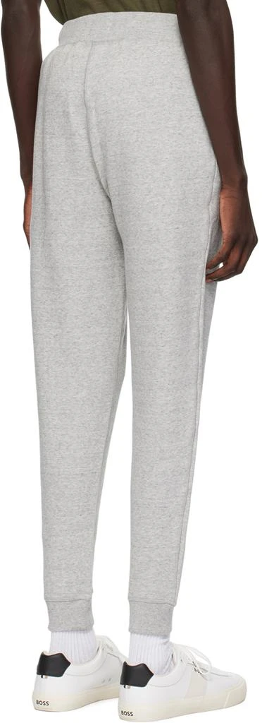 商品Hugo Boss|Gray Embroidered Sweatpants,价格¥884,第3张图片详细描述
