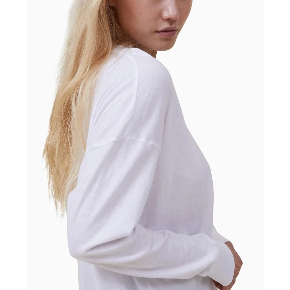 商品Cotton On|Women's Lounge Jersey Long Sleeve T-shirt,价格¥298,第3张图片详细描述