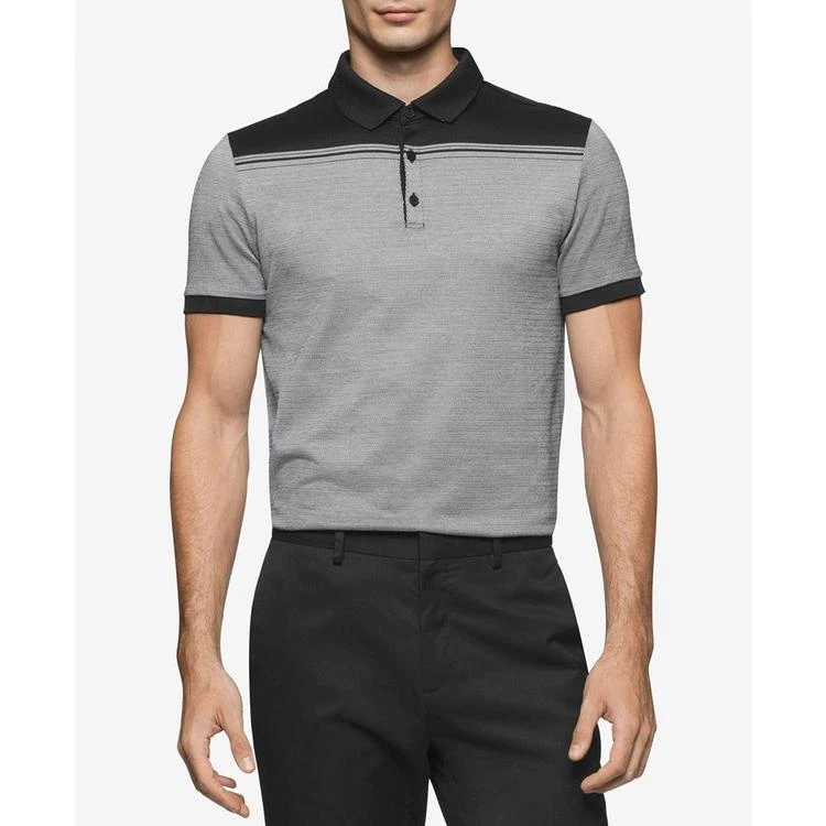商品Calvin Klein|男士双色Polo衫,价格¥255,第2张图片详细描述