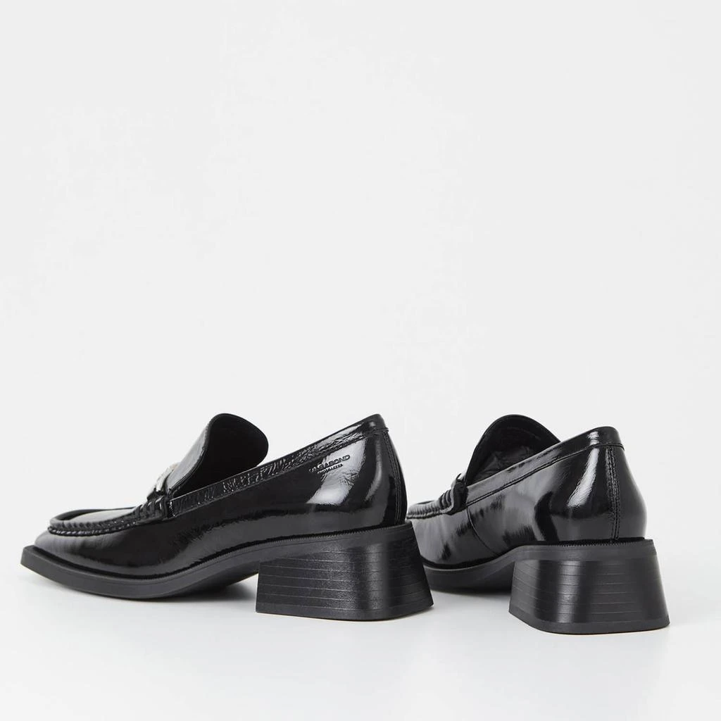 商品Vagabond|Vagabond Blanca Patent Leather Heeled Loafers,价格¥370,第3张图片详细描述