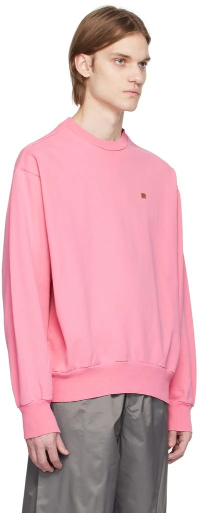 商品Acne Studios|Pink Relaxed-Fit Sweatshirt,价格¥992,第2张图片详细描述