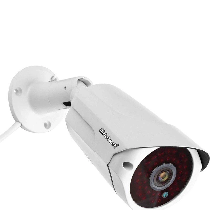 商品JideTech|HD 1592x1944P 5MP IP66 Waterproof Outdoor POE IP Security Bullet Camera With IR Night Vision Motion Detection,价格¥302,第1张图片
