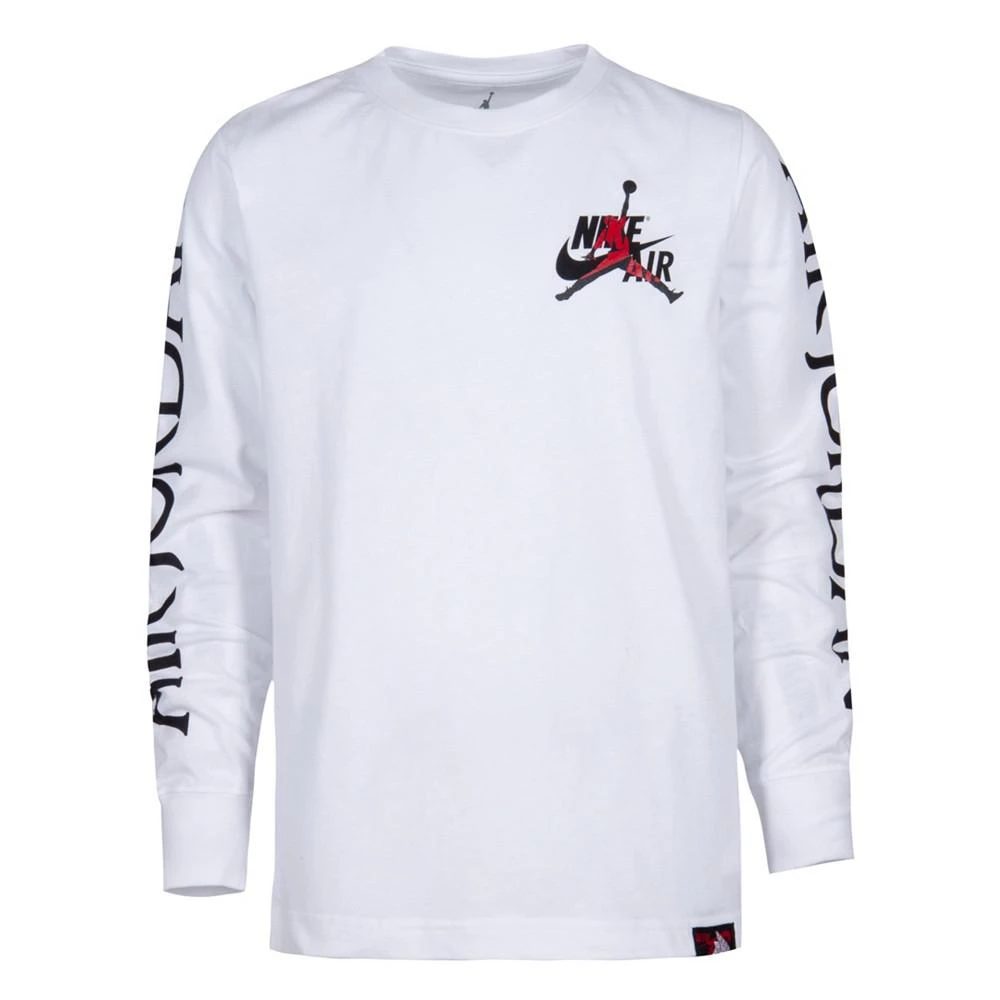 商品Jordan|Big Boys Long Sleeve T-shirt,价格¥158,第1张图片