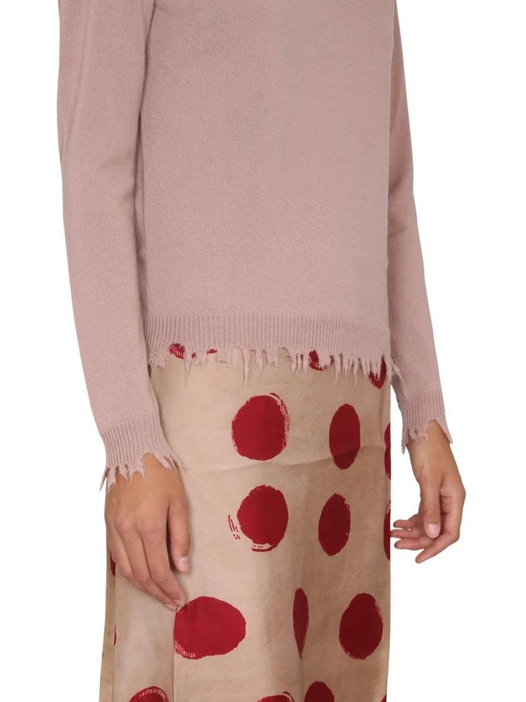 商品Uma Wang|Uma Wang Cut Edges Long Sleeved Top,价格¥1885,第4张图片详细描述