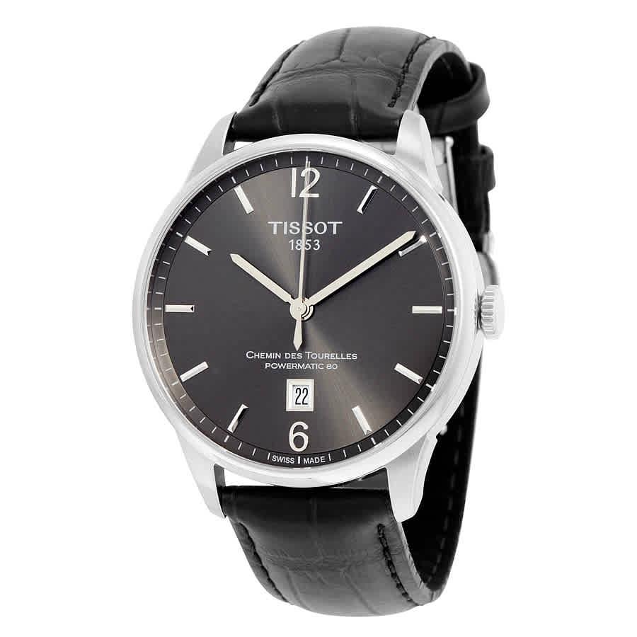 商品 天梭Chemin Des Tourelles男士机械手表42mm T099.407.16.447.00 图