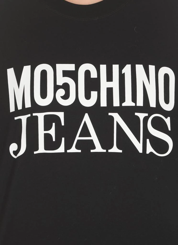 商品MOSCHINO JEANS|MOSCHINO JEANS T-shirts and Polos Black,价格¥1064,第2张图片详细描述