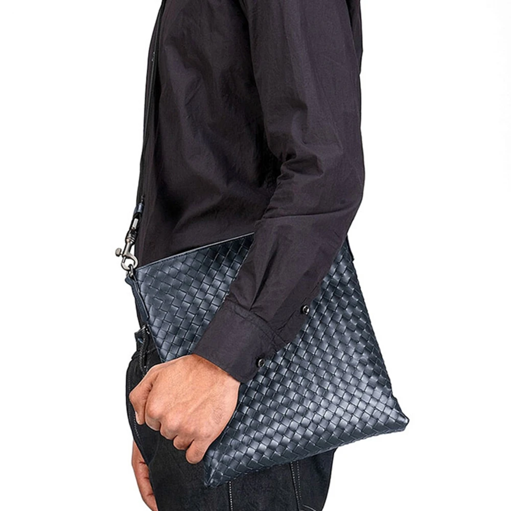 BOTTEGA VENETA 深蓝色男士斜挎包 276357-V465C-4097 商品