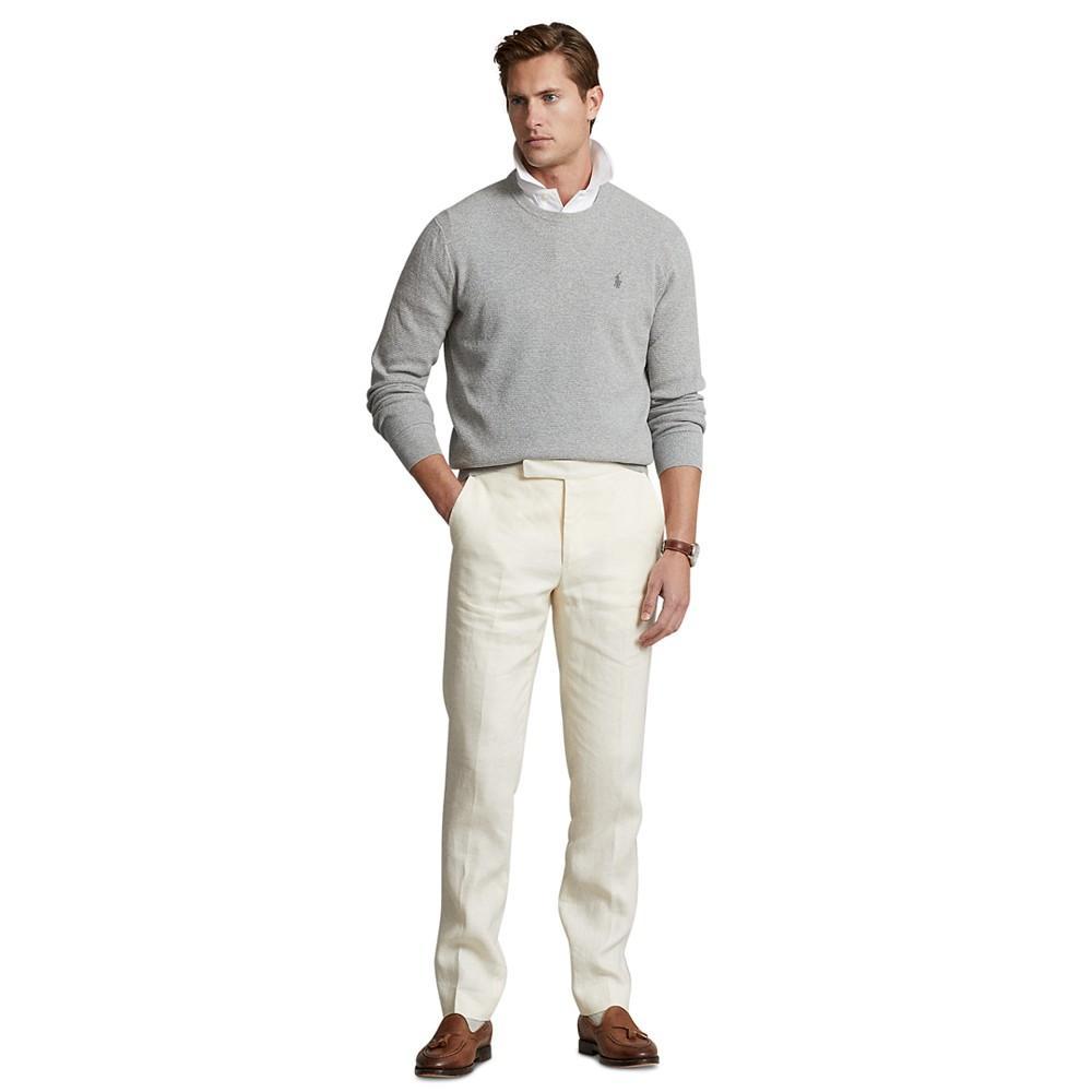 商品Ralph Lauren|Men's Textured-Knit Cotton Sweater,价格¥658,第6张图片详细描述