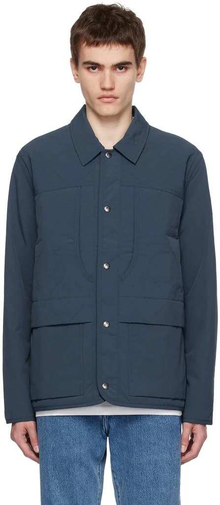 商品Paul Smith|Blue Padded Jacket,价格¥1372,第1张图片