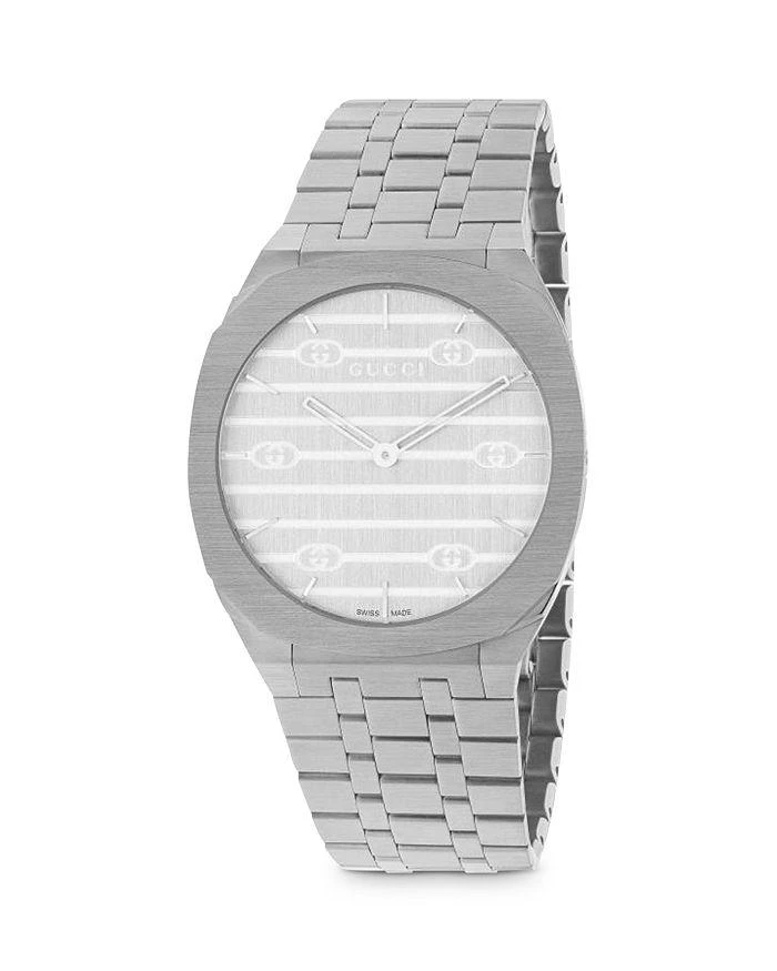 商品Gucci|25H Watch, 34mm,价格¥12009,第1张图片详细描述