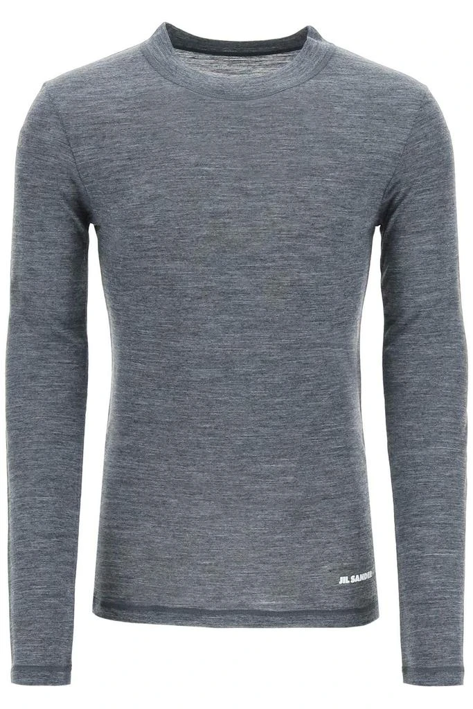 商品Jil Sander|WOOL BLEND ACTIVE T-SHIRT,价格¥569,第1张图片