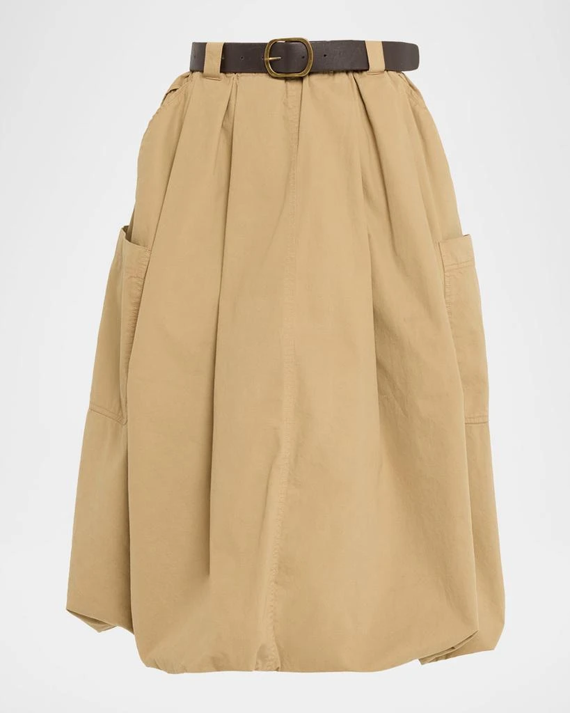 商品Sea|Sullivan Belted Bubble Midi Skirt,价格¥2680,第1张图片