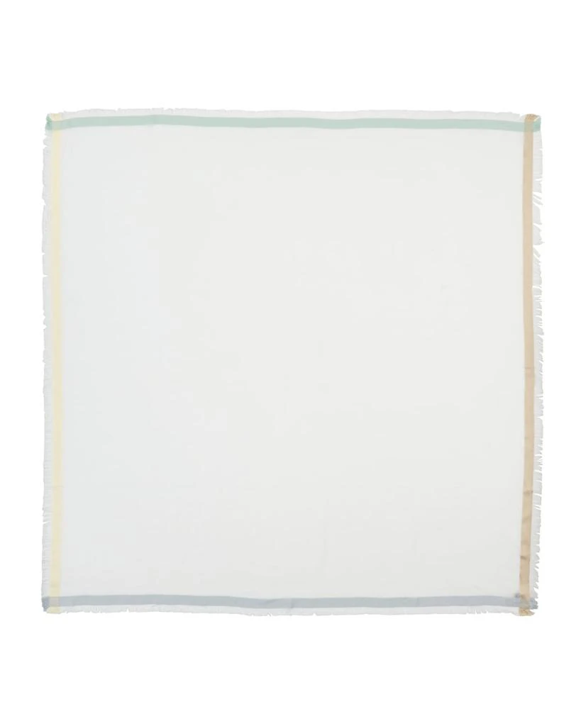 商品Loro Piana|Soffio Rain Cashmere/Silk Scarf, White,价格¥7103,第3张图片详细描述