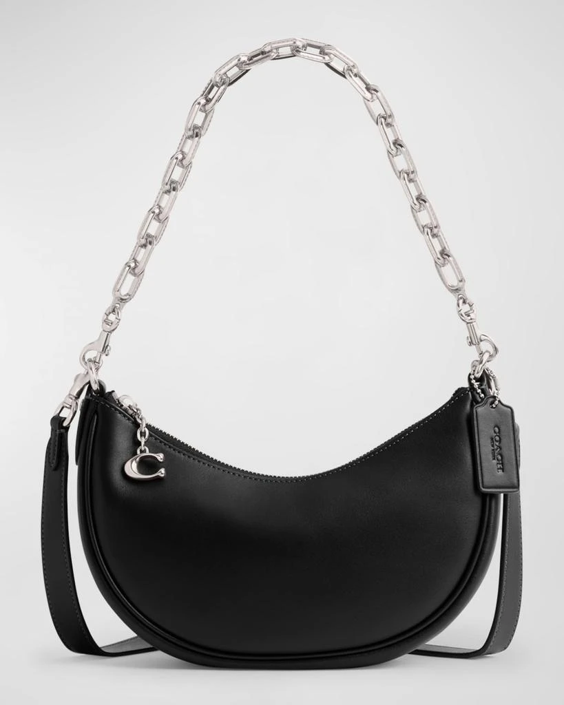 商品Coach|Crescent Glovetanned Leather Shoulder Bag,价格¥1501,第1张图片