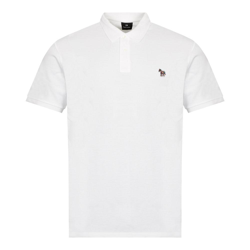 Paul Smith Zebra Polo Shirt - White商品第1张图片规格展示