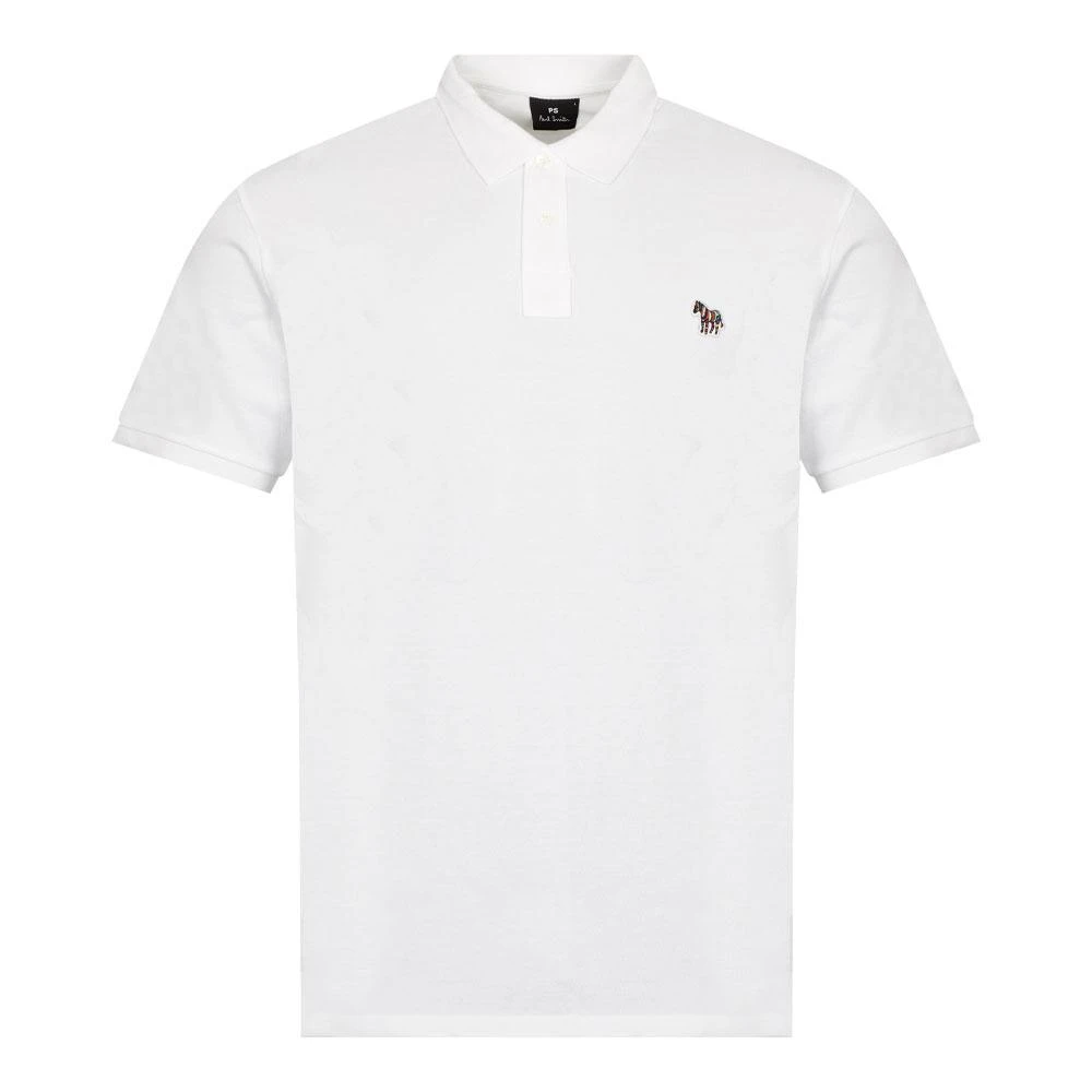 商品Paul Smith|Paul Smith Zebra Polo Shirt - White,价格¥489,第1张图片