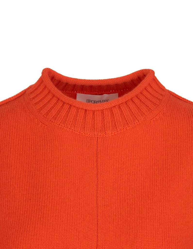商品Max Mara|Sportmax Crewneck Long-Sleeved Jumper,价格¥2072,第3张图片详细描述