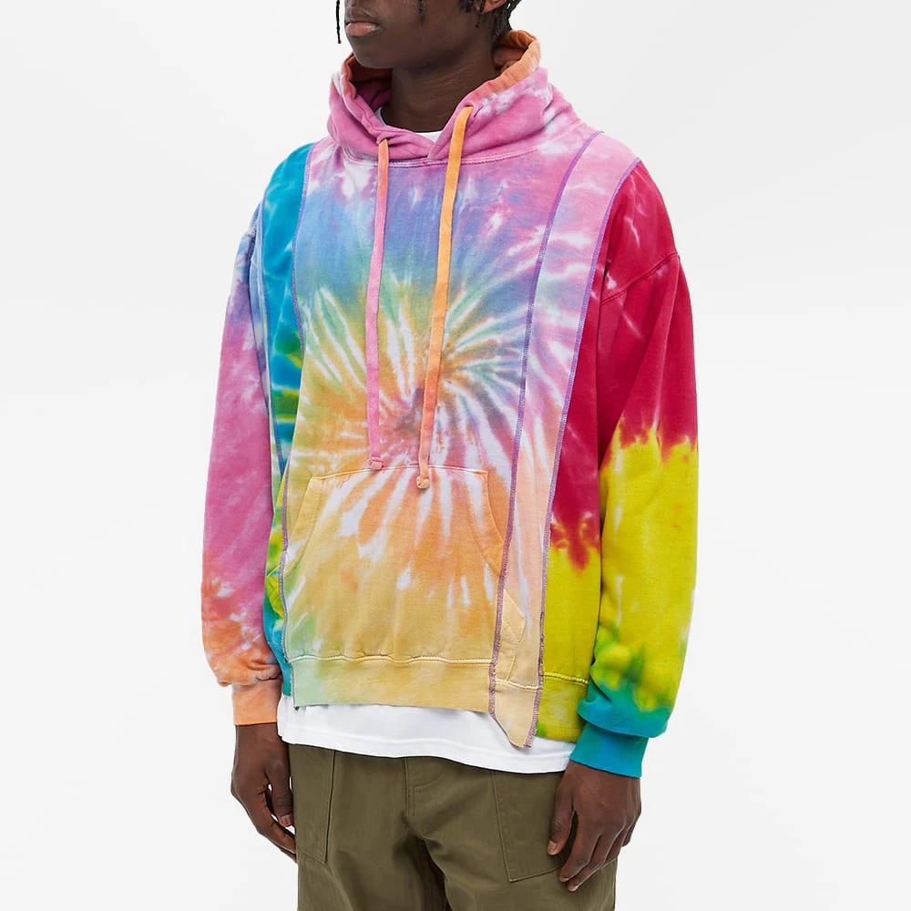 商品Needles|Needles 5 Cuts Tie Dye Popover Hoody,价格¥1309,第4张图片详细描述