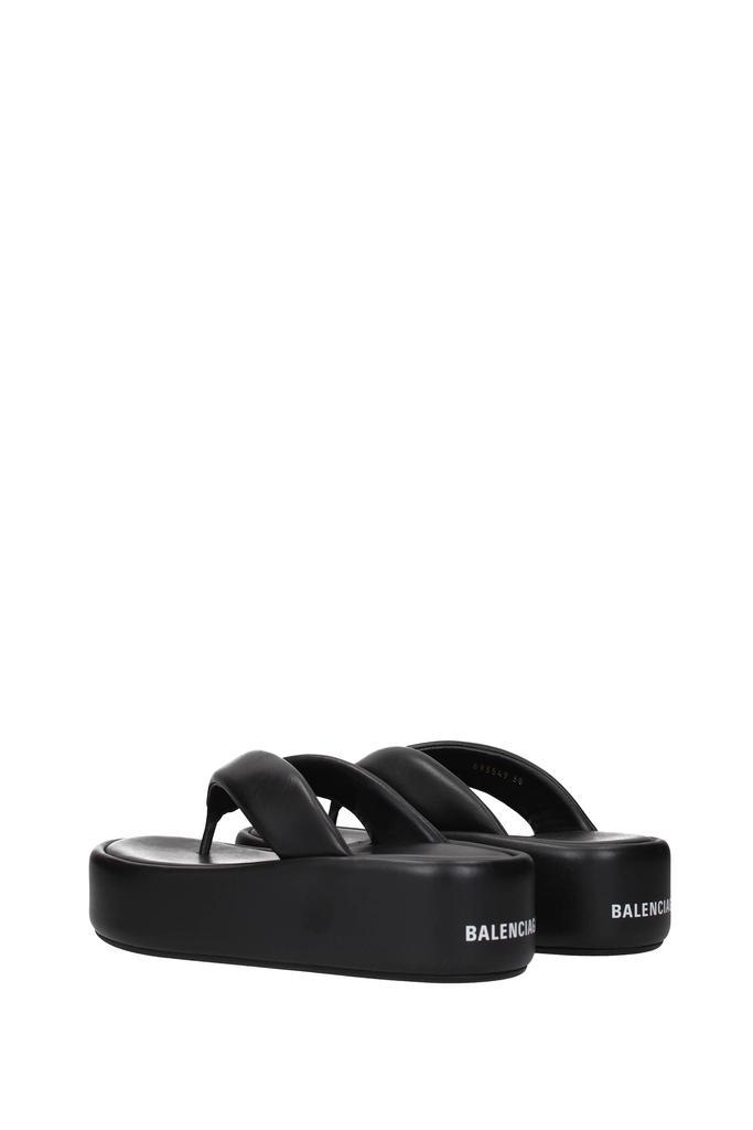 商品Balenciaga|Flip flops Leather Black,价格¥3029,第6张图片详细描述