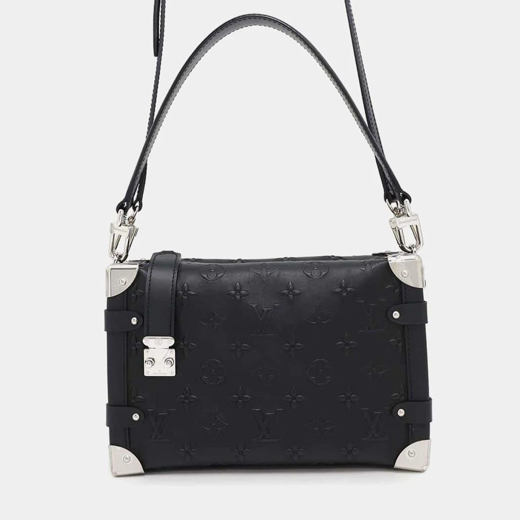 商品[二手商品] Louis Vuitton|Louis Vuitton Noir Monogram Calf Leather Side Trunk,价格¥29308,第1张图片