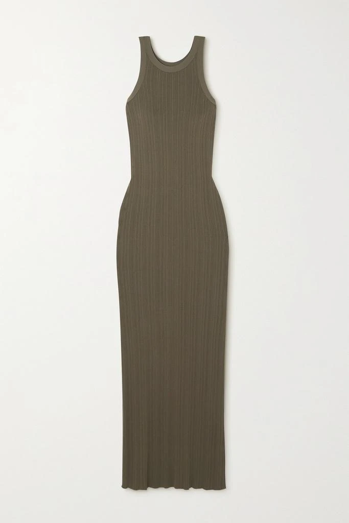 商品Totême|罗纹针织中长连衣裙,价格¥1561,第1张图片